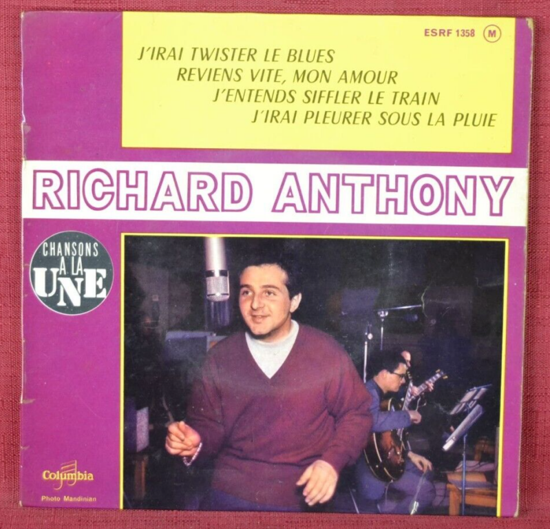 45 U/min Vinyl-Schallplatte - I'll Twist the Blues Richard Anthony