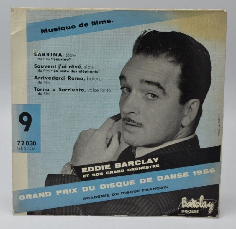 45 U/min Vinyl-Schallplatte - Sabrina Eddie Barclay