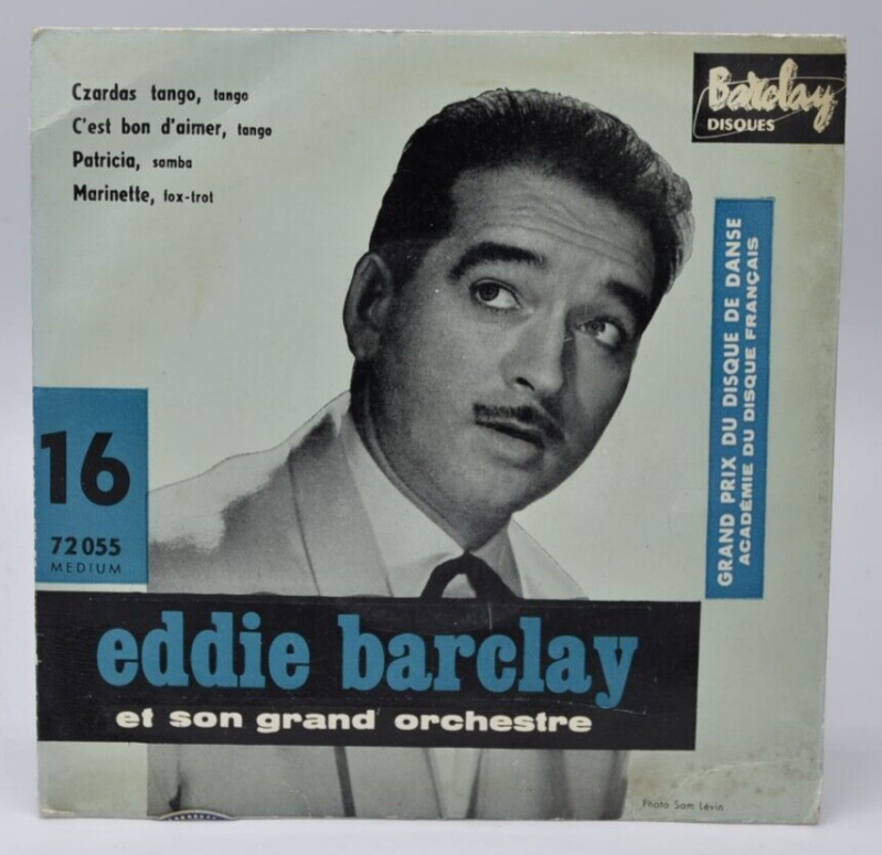 45 U/min Vinyl-Schallplatte – Czardas Tango Eddie Barclay