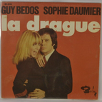 disque vinyle 45 tours - la drague guy bedos sophie daumier