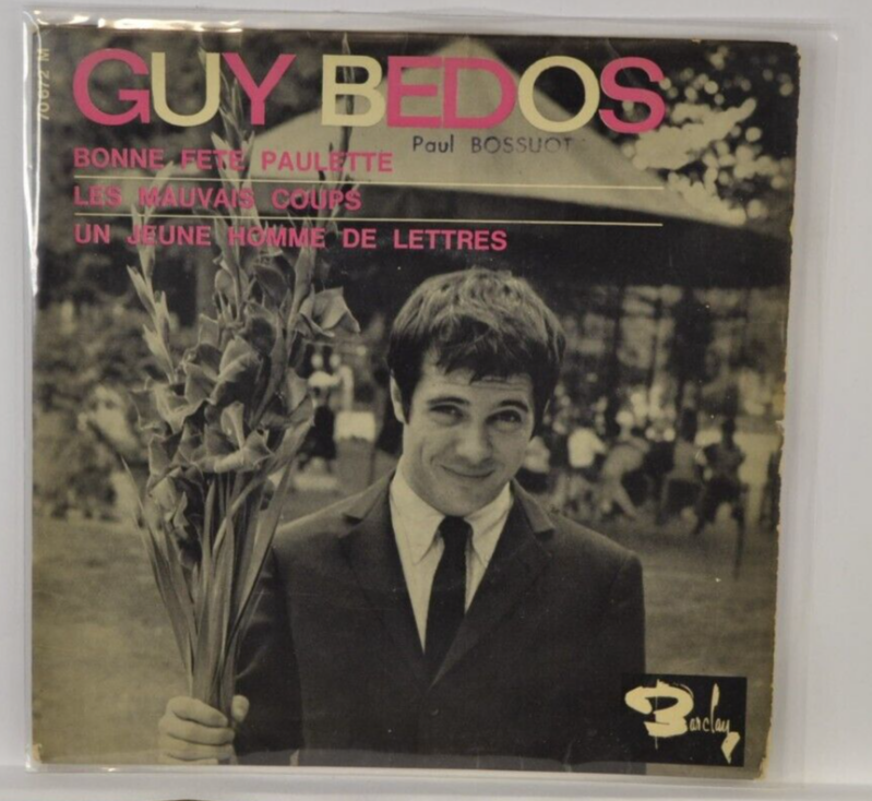 45 U/min Vinyl-Schallplatte – Happy Birthday Paulette Guy Bedos