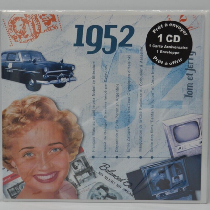 20 Original Recordings - 1952 cd date anniversaire prêt à envoyer - cd