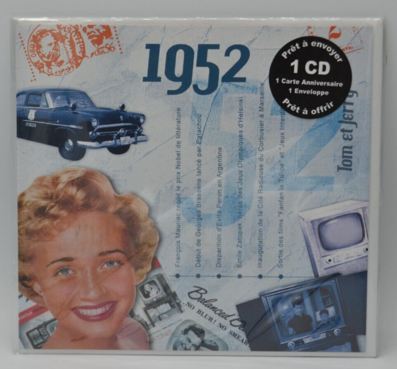20 Originalaufnahmen – Jubiläums-CD von 1952, versandfertig – CD