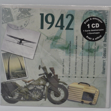 20 Original Recordings - 1942 cd date anniversaire prêt à envoyer - cd