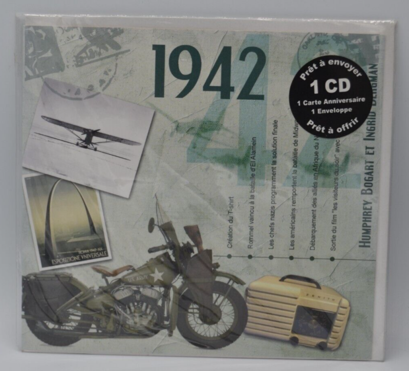 20 Originalaufnahmen – Jubiläums-CD von 1942, versandfertig – CD