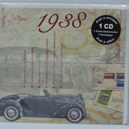 20 Original Recordings - 1938 cd date anniversaire prêt à envoyer - cd
