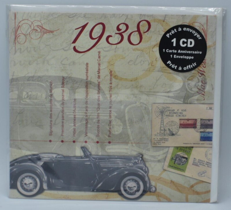 20 Originalaufnahmen – Jubiläums-CD von 1938, versandfertig – CD