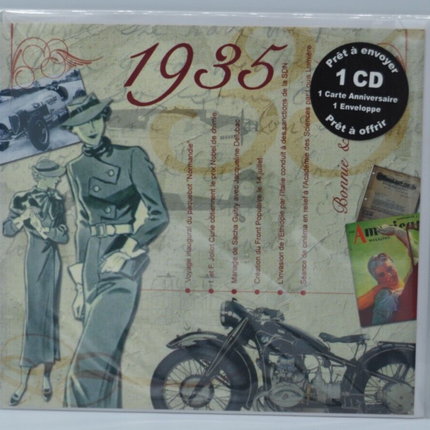 20 Original Recordings - 1935 cd date anniversaire prêt à envoyer - cd