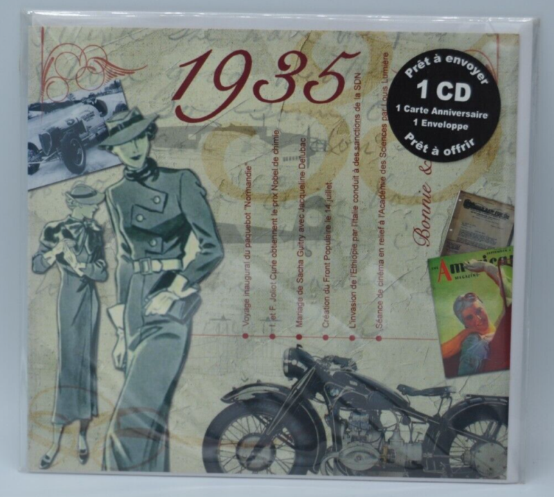 20 Originalaufnahmen – Jubiläums-CD von 1935, versandfertig – CD