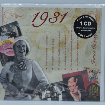 20 Original Recordings - 1931 cd date anniversaire prêt à envoyer - cd