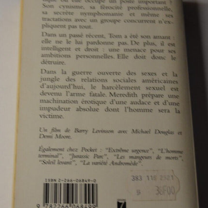 Belästigung - Michael Crichton - Buch