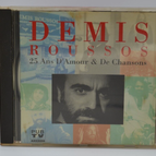 25 Ans d'amour et De Chansons Demis Roussos - cd