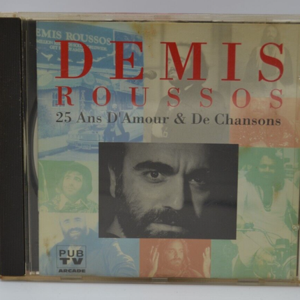 25 Ans d'amour et De Chansons Demis Roussos - cd