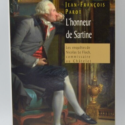 L'honneur de Sartine - Jean-François Parot - livre