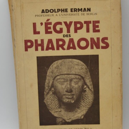 Ägypten der Pharaonen - Adolphe Erman - altes Buch 1938 - Buch