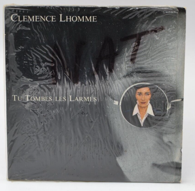 CD single 2 titres Tu Tombes Les Larmes – Clémence Lhomme – CD pop française d’occasion - cd 2 titres