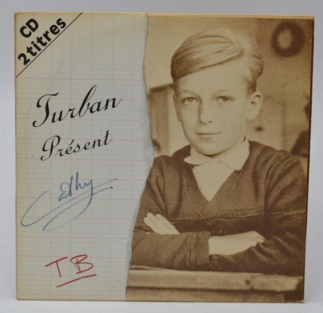 CD single 2 titres Présent – Alain Turban – CD variété française romantique d’occasion - cd 2 titres