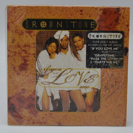 If You Love Me – Brownstone – CD 2 titres d’occasion R&B 90’s culte - cd 2 titres