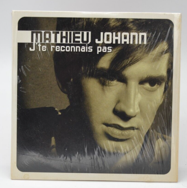 J’Te Reconnais Pas – Mathieu Johann – CD 2 titres d’occasion variété française - cd 2 titres