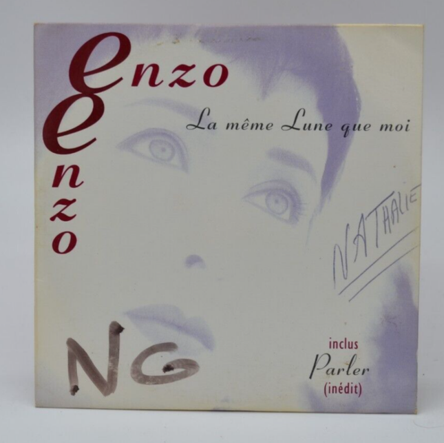 La même lune que moi – Enzo Enzo – CD 2 titres d’occasion chanson française - cd 2 titres