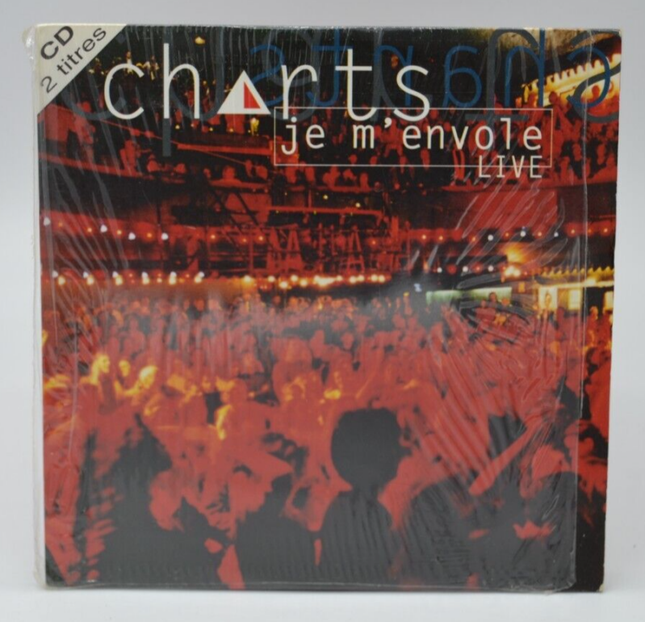 Je M’Envole (Live) – Charts – CD 2 titres d’occasion pop française live - cd 2 titres