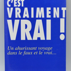 C'est vraiment vrai! Philippe Vandel - livre