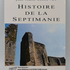 Histoire de la septimanie - Jean-Marie Chauvet - livre