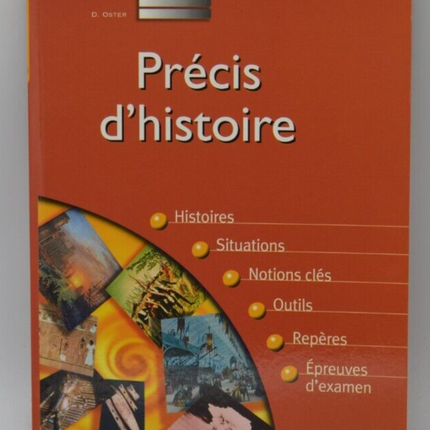 Précis d'histoire - Repères pratiques - livre