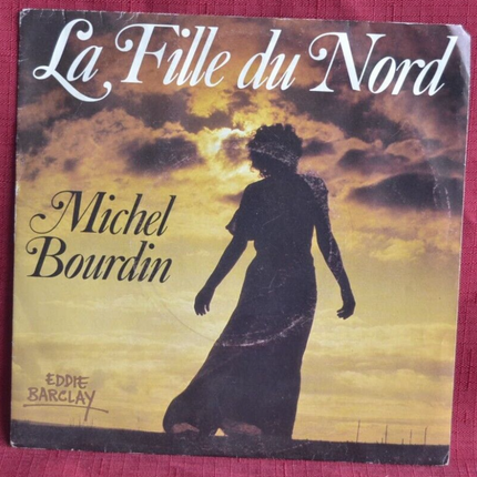 45 U/min Vinyl-Schallplatte - Das Mädchen aus dem Norden Michel Bourdin