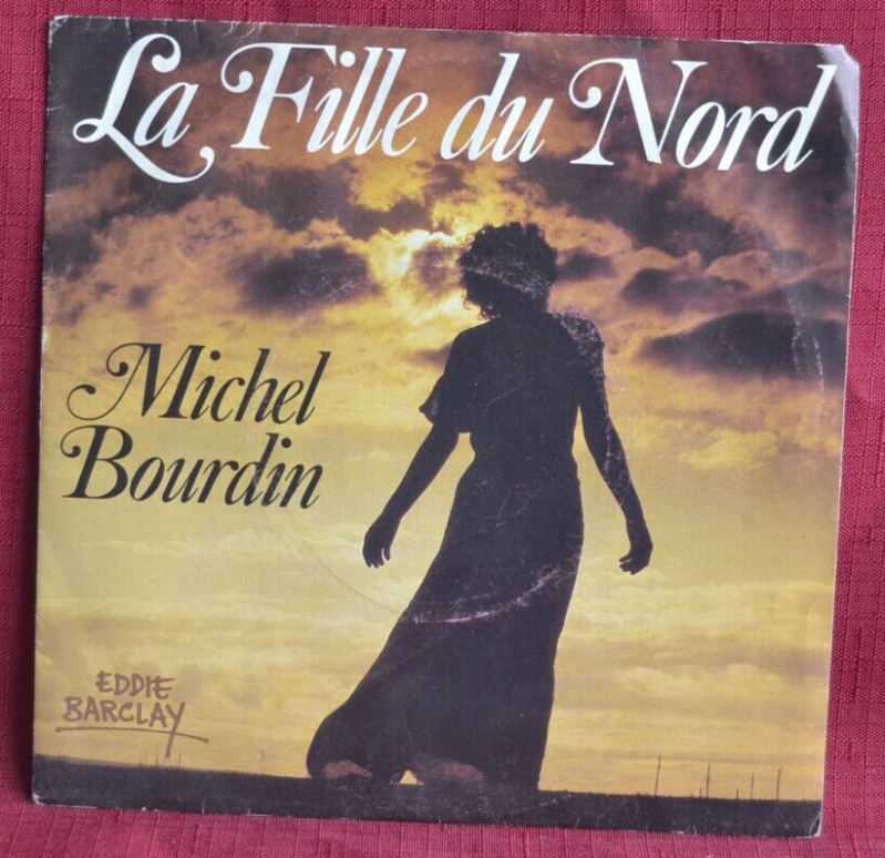 45 U/min Vinyl-Schallplatte - Das Mädchen aus dem Norden Michel Bourdin