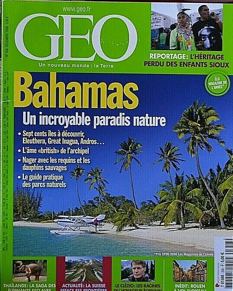 Bahamas - geo - n°358 - review - Geo magazine
