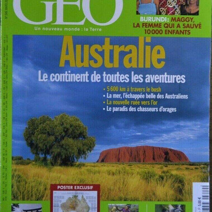 Australie - geo - n°349 - revue - Geo magazine