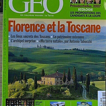 florence et la toscane - geo - n°338 - revue - Geo magazine