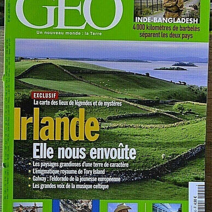 Irlande elle nous envoûte - geo - n°340 - revue - Geo magazine