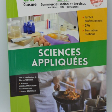 CAP Cuisine marketing and services - Applied sciences - book