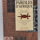 Paroles d'Afrique - Gérard Dumestre - livre