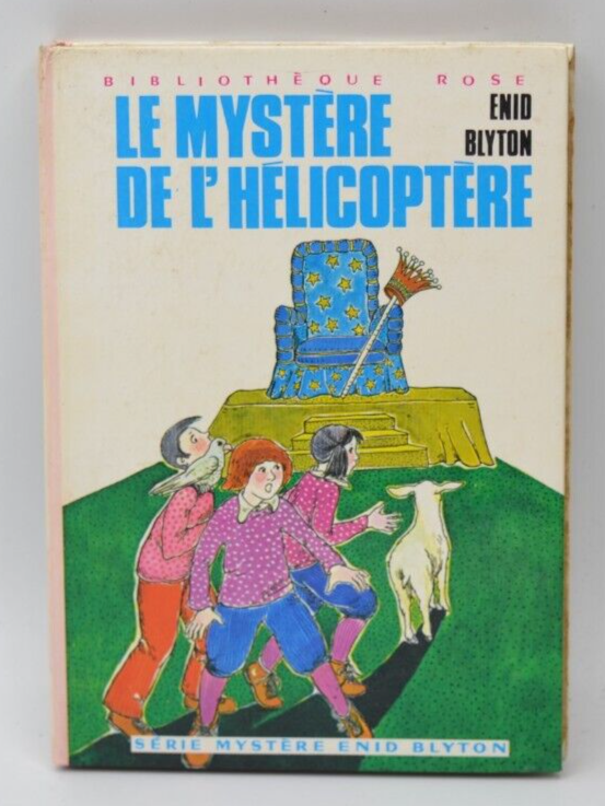 Le mystère de l'hélicoptère - Enid Blyton- livre