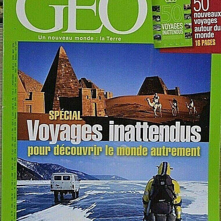 voyages inattendus - geo - n°325 - revue - Geo magazine