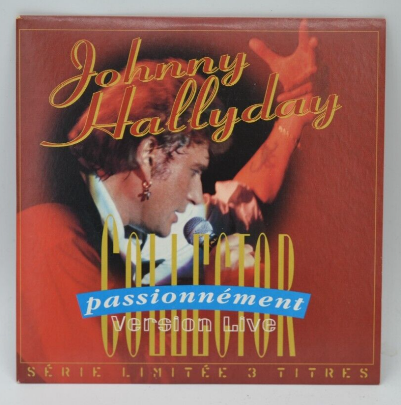 Behind Love – Passionately Collector Live – Johnny Hallyday – 3-Track-CD