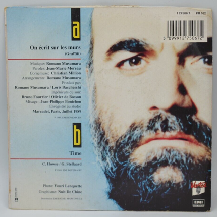 on écrit sur les murs - Demis Roussos - disque vinyle 45 tours