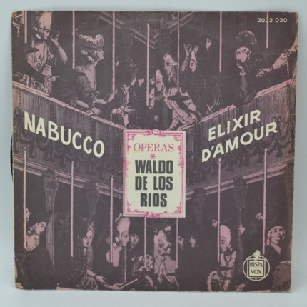 Nabuco - operas Waldo de los rio - disque vinyle 45 tours