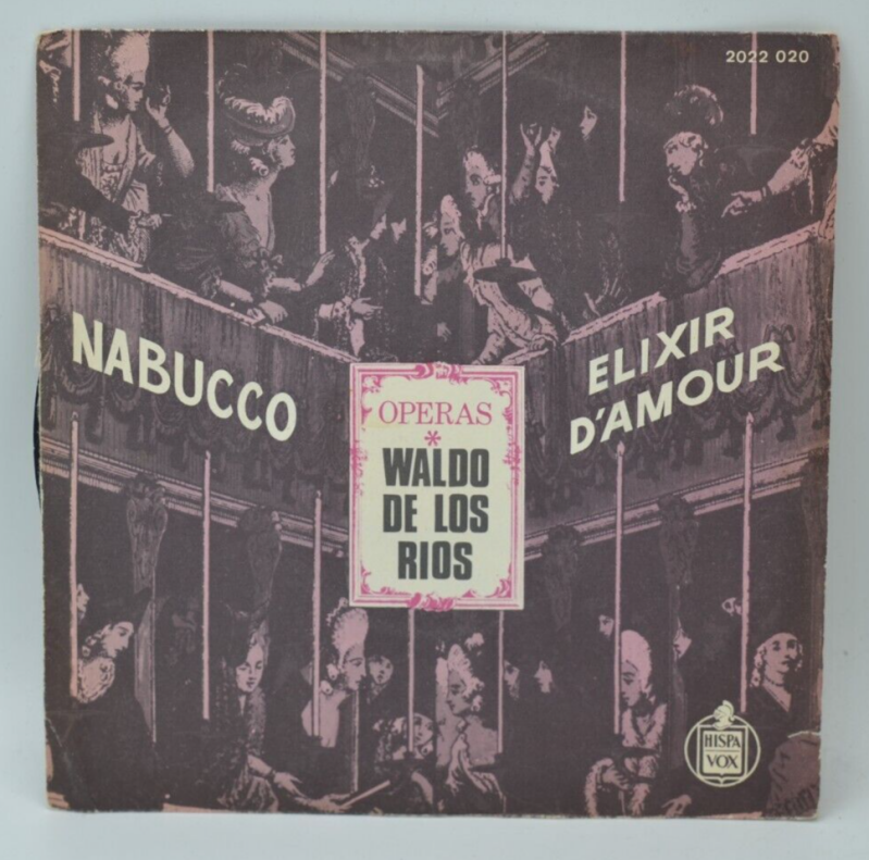 Nabuco – Opern Waldo de los Rio – 45 U/min Vinyl-Schallplatte