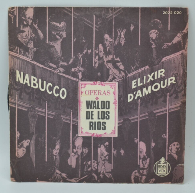 Nabuco - operas Waldo de los rio - disque vinyle 45 tours