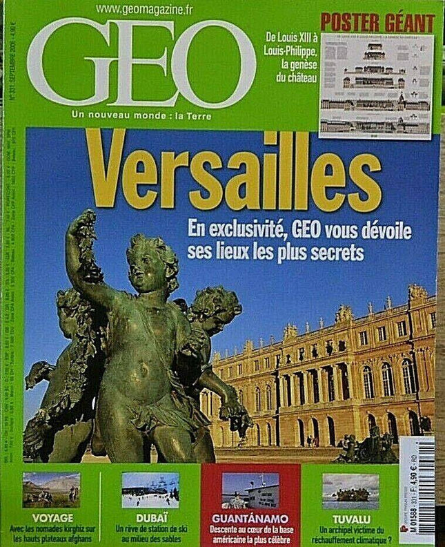 Versailles - geo - n°331 - revue - Geo magazine