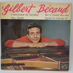 Die Beerdigung von Cornelius - Gilbert Bécaud - 45 U/min Vinyl-Schallplatte