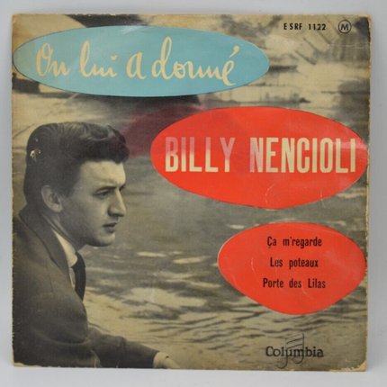 on lui a donné - Billy Nencioli - disque vinyle 45 tours