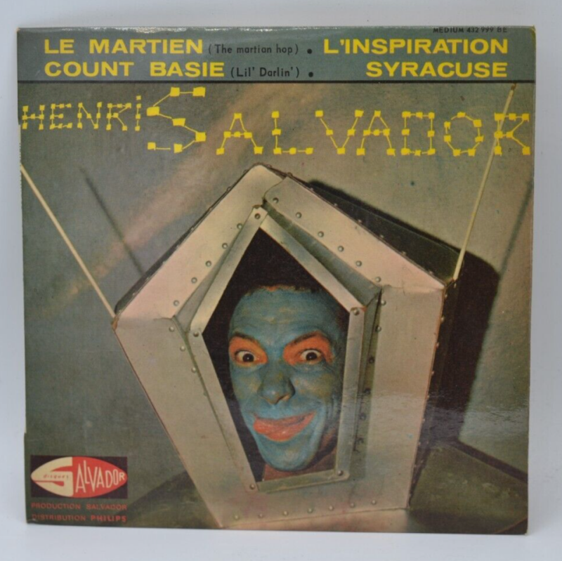 Der Marsianer - Henri Salvador - 45 U/min Vinyl-Schallplatte