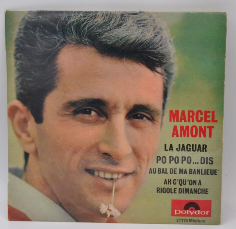Der Jaguar – Marcel Amont – 45 U/min Vinyl-Schallplatte