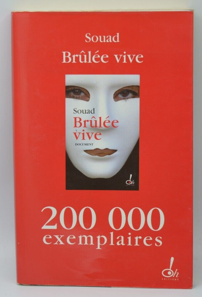 Brulée vive - Souad - livre