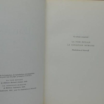 Complete Works Volume 2 - André Malraux - 1970 - book